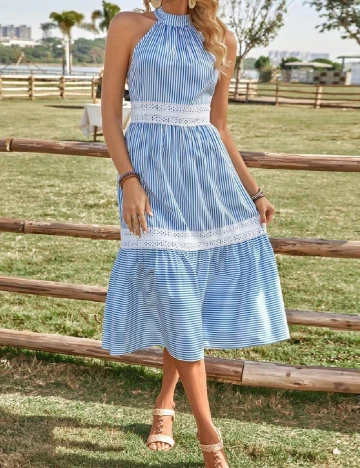 Rochie medie SHEIN, albastru