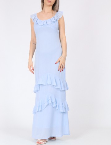 Rochie lunga SHEIN, albastru