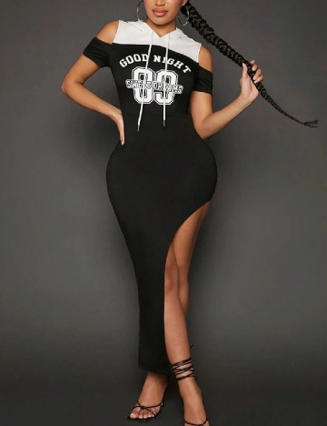 Rochie lunga SHEIN, negru