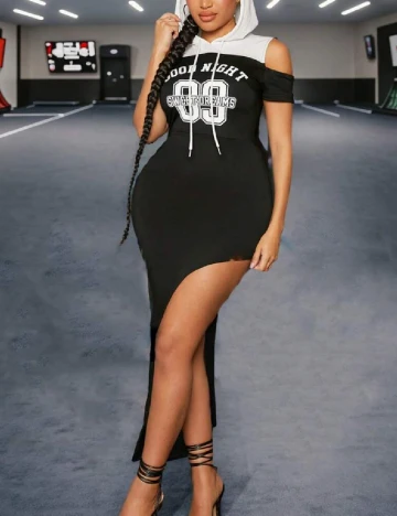 Rochie lunga SHEIN, negru