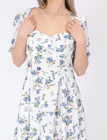 Rochie medie SHEIN, alb