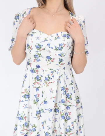 Rochie medie SHEIN, alb