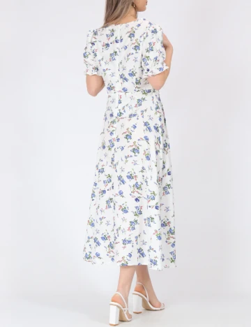 Rochie medie SHEIN, alb