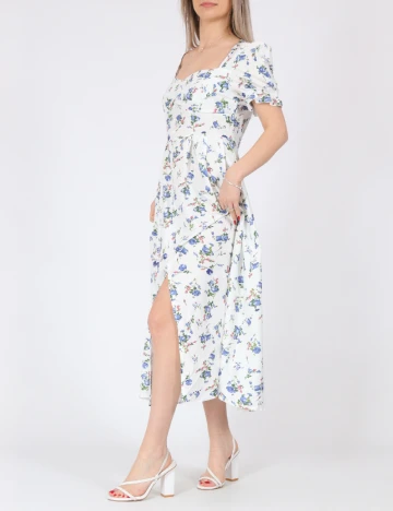 Rochie medie SHEIN, alb