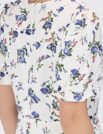 Rochie medie SHEIN, alb