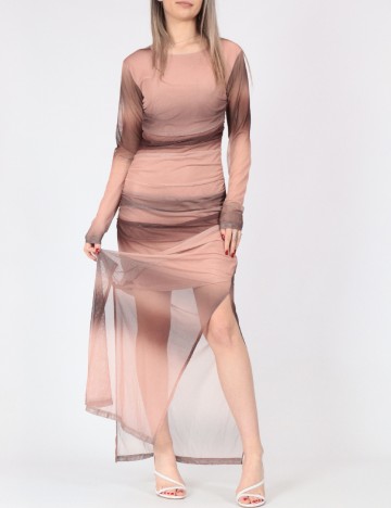 Rochie lunga Only, maro