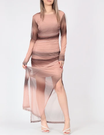 Rochie lunga Only, maro