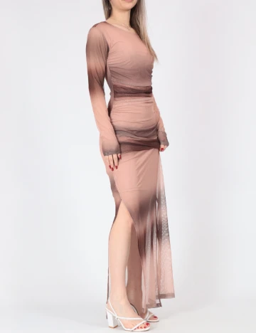 Rochie lunga Only, maro