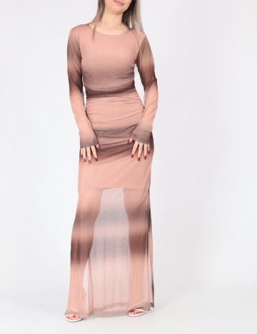 
						Rochie lunga Only, maro