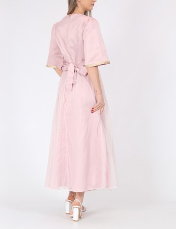 Rochie lunga SHEIN, roz pal
