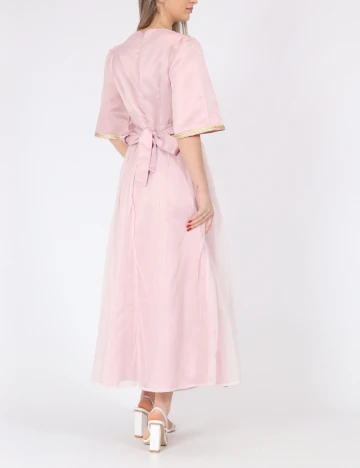 Rochie lunga SHEIN, roz pal