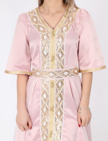 Rochie lunga SHEIN, roz pal