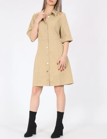 Rochie scurta Vero Moda, maro