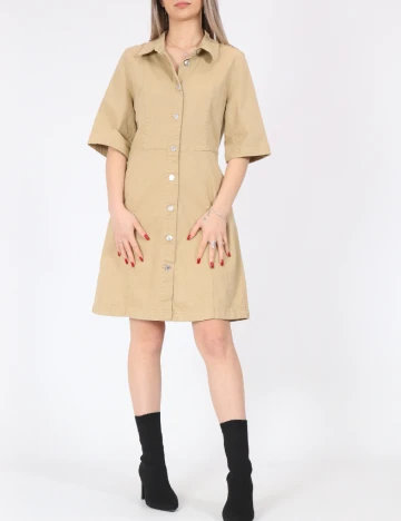 Rochie scurta Vero Moda, maro