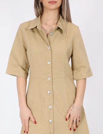 Rochie scurta Vero Moda, maro