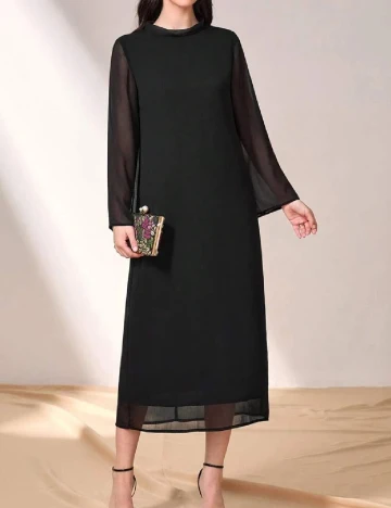 Rochie medie SHEIN, negru