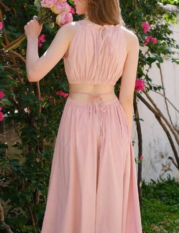 Rochie lunga SHEIN, roz