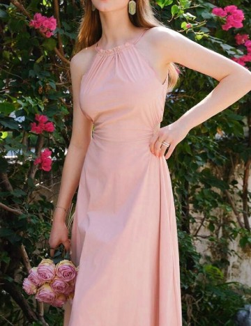 Rochie lunga SHEIN, roz