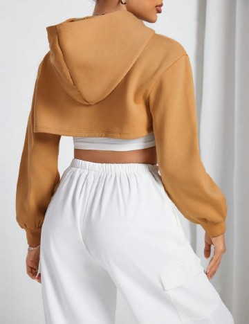 Top SHEIN, maro deschis