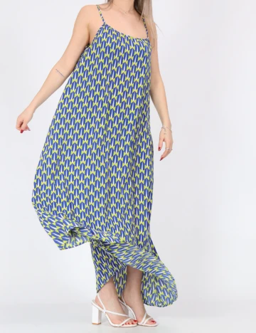 Rochie lunga Only, mix culori