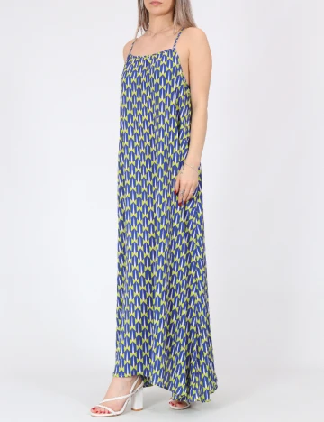 Rochie lunga Only, mix culori