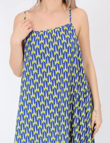 Rochie lunga Only, mix culori