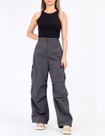 Pantaloni Vero Moda, gri