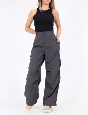 Pantaloni Vero Moda, gri