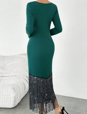 Rochie medie SHEIN, verde