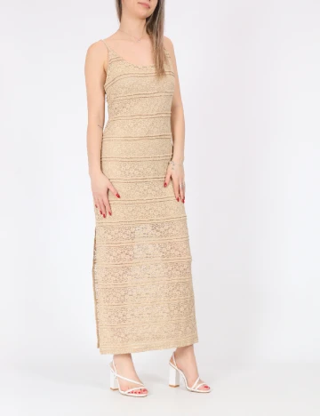 Rochie lunga Noisy May, maro