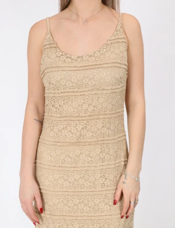 Rochie lunga Noisy May, maro