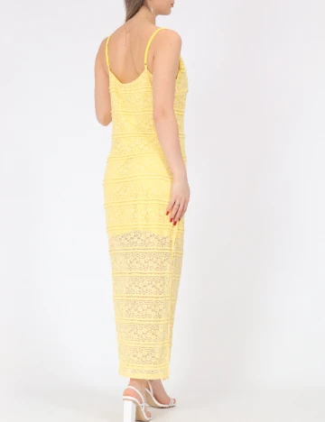 Rochie lunga Noisy May, galben