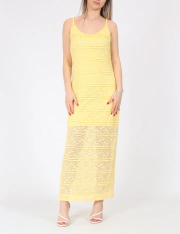 Rochie lunga Noisy May, galben