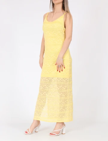 Rochie lunga Noisy May, galben