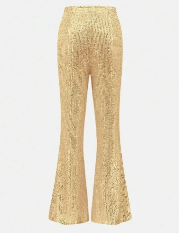 Pantaloni SHEIN, auriu Galben