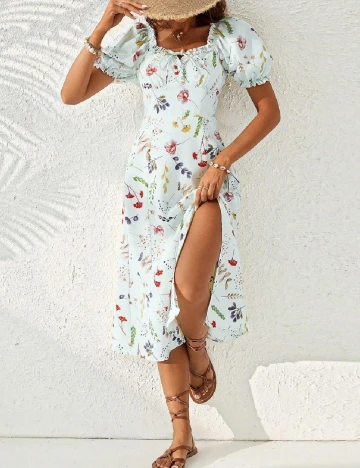 Rochie medie SHEIN, bleu