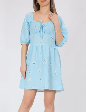 Rochie scurta Noisy May, albastru