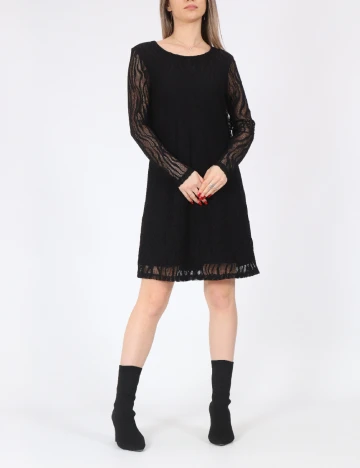 Rochie medie Jacqueline de Yong, negru