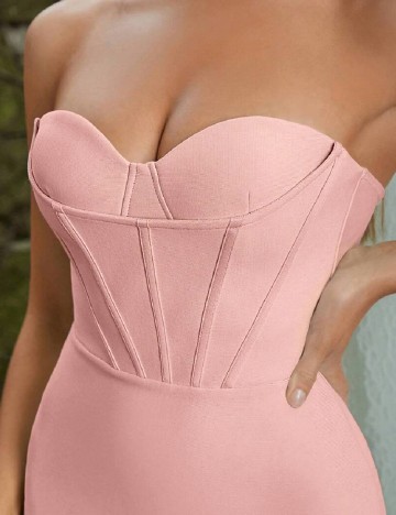 Rochie medie SHEIN, roz