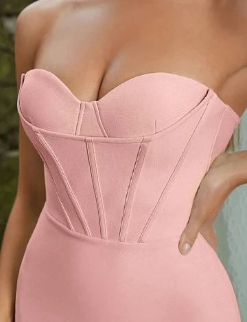 Rochie medie SHEIN, roz