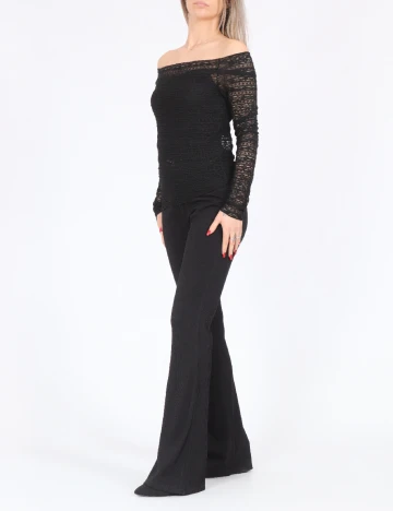 Bluza Pieces, negru