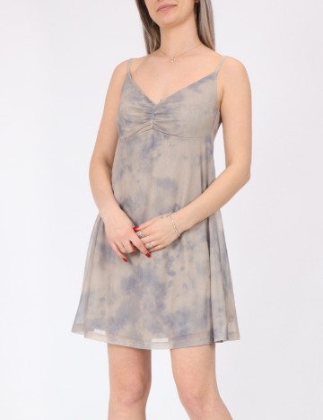 Rochie scurta Noisy May, gri