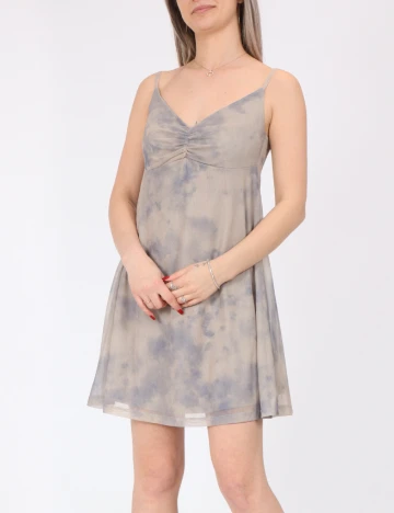Rochie scurta Noisy May, gri