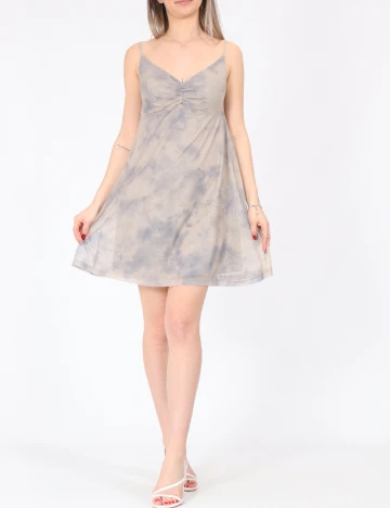 Rochie scurta Noisy May, gri