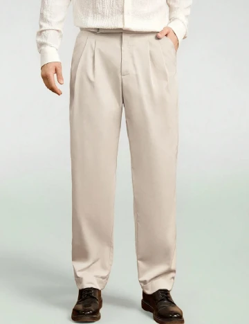 Pantaloni SHEIN, crem