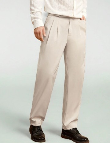 Pantaloni SHEIN, crem