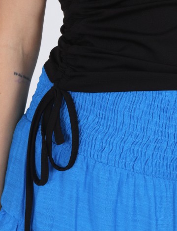 Fusta Vero Moda, albastru