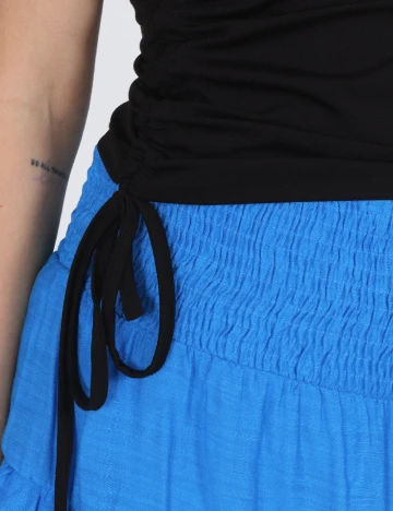 Fusta Vero Moda, albastru
