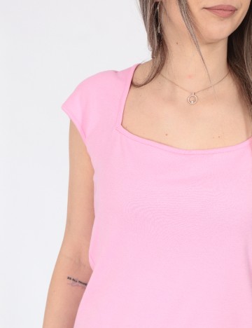 Rochie scurta Noisy May, roz