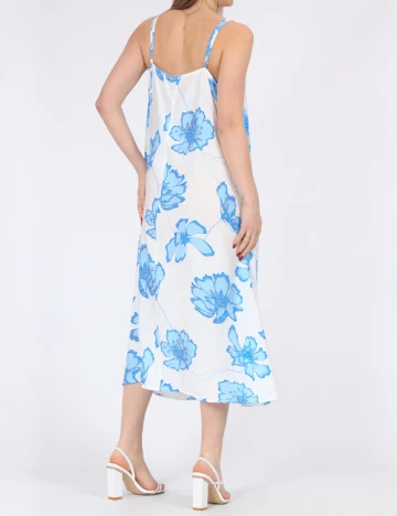 Rochie medie Vero Moda, alb